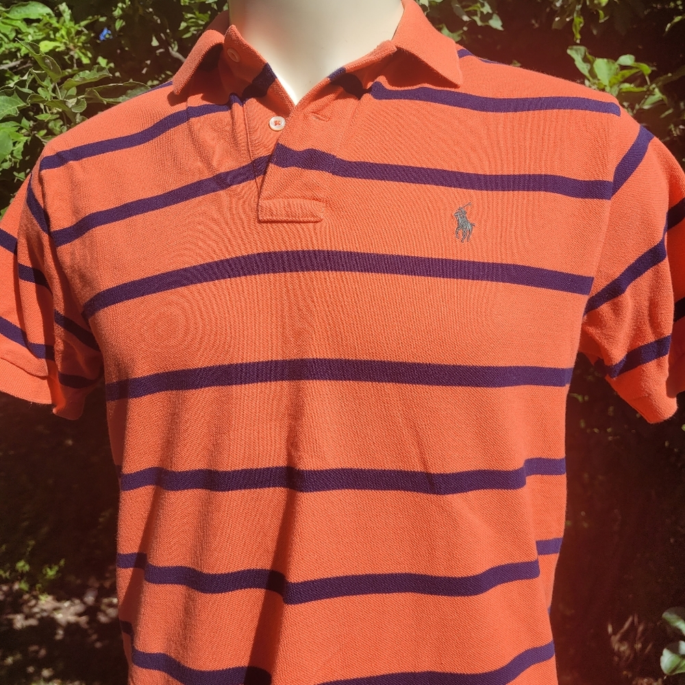 POLO by RALPH LAUREN Men's M Classic Stripe Polo Shirt